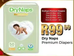 Take 'n Pay Dry Naps Premium Diapers offer