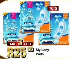 Take 'n Pay My Lady Pads offer