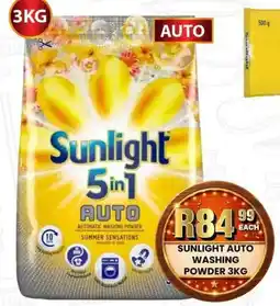Take 'n Pay Sunlight 5in1 AUTO AUTOMATIC WASHING POWDER offer