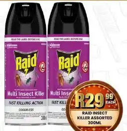 Take 'n Pay Raid Insect Killer Assorted offer