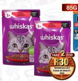 Take 'n Pay Whiskas cat food in gravy offer