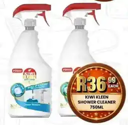 Take 'n Pay Kiwi kleen shower cleaner offer