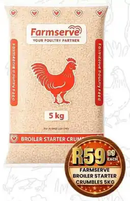 Take 'n Pay Farmserve broiler starter crumbles offer