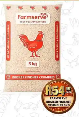Take 'n Pay Farmserve broiler finisher crumbles offer