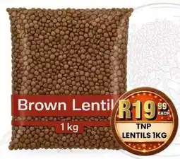 Take 'n Pay TNP Brown Lentils offer