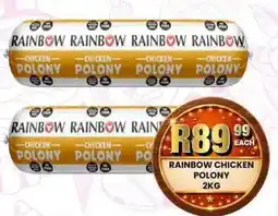 Take 'n Pay Rainbow chicken polony offer