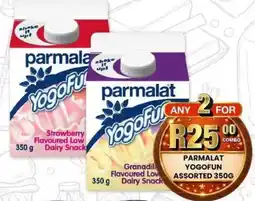 Take 'n Pay Parmalat yogofun assorted offer