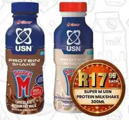 Take 'n Pay Super M USN Protein Milkshake offer