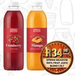 Take 'n Pay Spring meadow 100% fruit juice blend offer