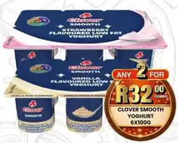 Take 'n Pay Clover smooth yoghurt offer