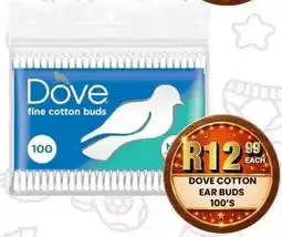 Take 'n Pay Dove cotton ear buds offer