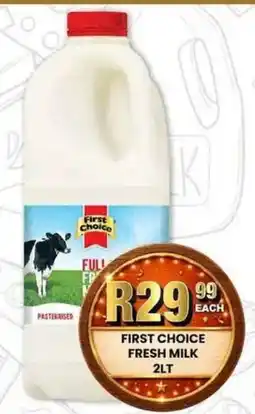 Take 'n Pay First choice fresh milk offer