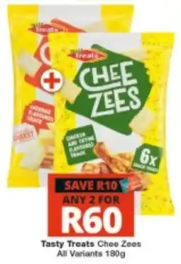 Checkers Tasty Treats Chee Zees offer