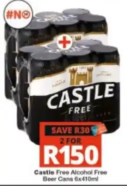 Checkers Castle Free Alcohol Free Beer Cans offer