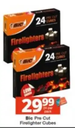 Bic Pre Cut Firelighter Cubes