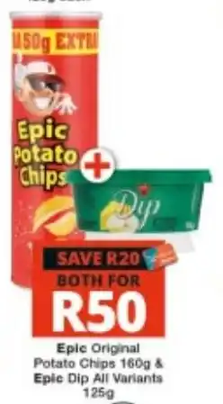 Checkers Epic Potato Chips offer