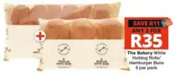 Checkers The Bakery White Hotdog Rolls/ Hamburger Buns offer