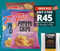 Checkers Tait's Potato Chips offer
