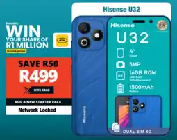 Checkers Hisense U32 offer