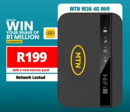Checkers MTN M36 4G Mifi offer