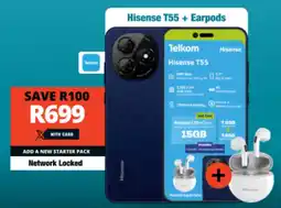 Checkers Hisense T55 + Earpods offer