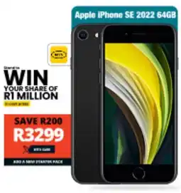Checkers Apple iPhone SE 2022 64GB offer