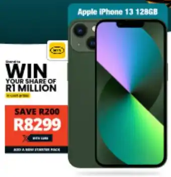 Checkers Apple iPhone 13 128GB offer