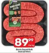 Bulk oukraal wors