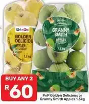 Pick n pay - golden delicious or granny smith apples