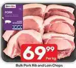 Pick n Pay Bulk pork rib and loin chops offer