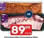 Pick n Pay Pork spare ribs offer