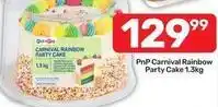Pick n Pay Rainbow - carnival party cake offer