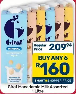 Pick n Pay Hypermarket Giraf Macadamia Milk Assorted offer