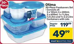 Pick n Pay Hypermarket Otima 30-Piece FoodSavers Set offer