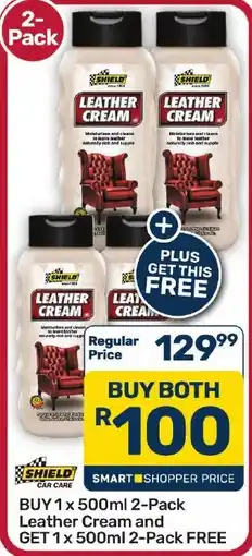 Pick n Pay Hypermarket SHIELD Leather Cream offer