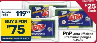 PnP Ultra Efficient Premium Sponges