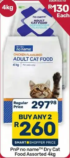 Pick n Pay Hypermarket PnP no nameTM Dry Cat Food Assorted offer