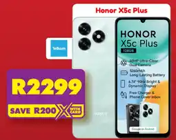 Shoprite Honor X5c Plus offer