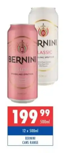 Ultra Liquors Bernini Blush Sparkling Spritzer offer