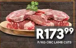 OBC Meat & Chicken OBC LAMB CUTS offer