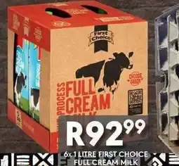 OBC Meat & Chicken First Choice Full Cream Milk offer