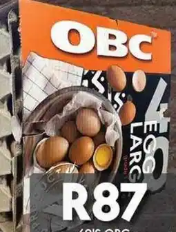 OBC Meat & Chicken OBC Egg offer