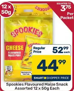 Pick n Pay Hypermarket Spookies Flavoured Maize Snack Assorted offer