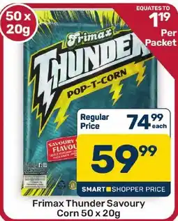 Pick n Pay Hypermarket Frimax Thunder Savoury Corn offer