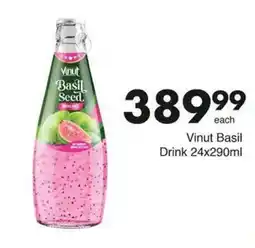 Save Hyper Vinut Basil Seed Drink offer