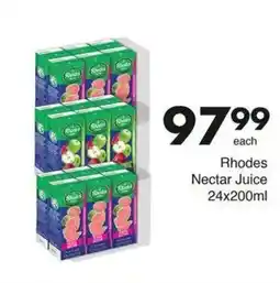 Save Hyper Rhodes Nectar Juice offer