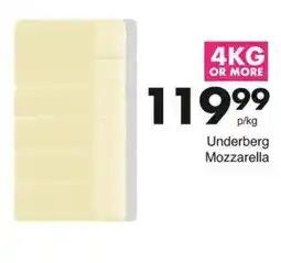 Save Hyper Underberg Mozzarella offer