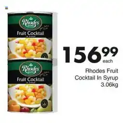 Save Hyper Rhodes Fruit Cocktail In Syrup offer