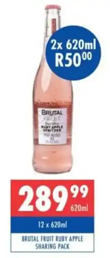 Ultra Liquors BRUTAL FRUIT RUBY APPLE SPRITZER offer