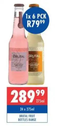 Ultra Liquors BRUTAL FRUIT BOTTLES RANGE offer